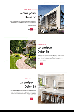 Hosting Company Layout Preview